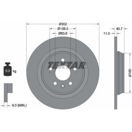 Bremsscheibe Volvo T. S60/S80/V60/V70/Xc70 07 92162903 Bremsscheibe Volvo T. S60/S80/V60/V70/Xc70 07 92162903