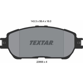 Bremsbelagsatz Toyota P. Avalon 04-/Camry 01 2385501