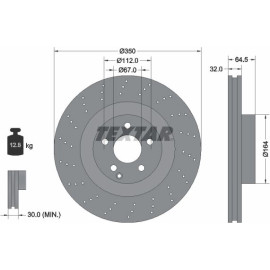 Bremsscheibe Db P. W211/W212/W221 02 92176405 Bremsscheibe Db P. W211/W212/W221 02 92176405