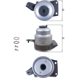 MAHLE Kraftstofffilter KL 829D MAHLE Kraftstofffilter KL 829D