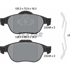 Bremsbelagsatz Renault P. Espace 02-/Laguna 01- 2.0/2.2Dci/3.0V6 2324802