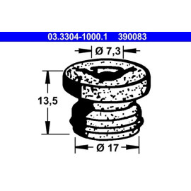 Stoppen, Bremsflüssigkeitsbeh„Lter 03.3304-1000.1
