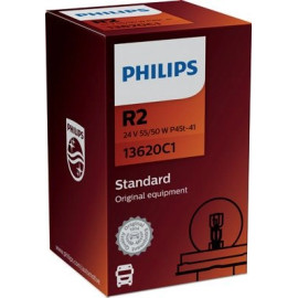 13620C1 PHILIPS R2 Glühlampe 24 V 55/50 W P45t-41, 1 Stück - 13620C1 - l 13620C1 PHILIPS R2 Glühlampe 24 V 55/50 W P45t-41, 1 Stück - 13620C1 - l