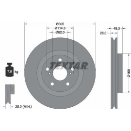 Bremsscheibe 92304305