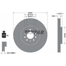 Bremsscheibe 92315903