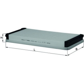 MAHLE Filter, Innenraumluft LA 32/3
