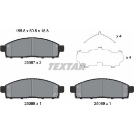 Bremsbelagsatz Mitsubishi P. L 200 2.4 Di-D 4Wd 14 2508703