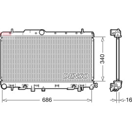 DENSO Motorkühler DRM36018