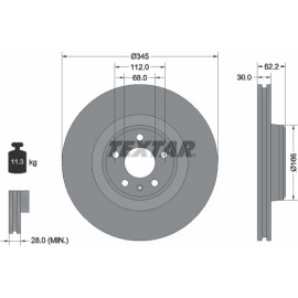 Bremsscheibe 92294305 Bremsscheibe 92294305