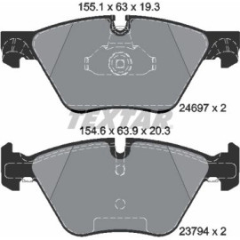 Bremsbelagsatz Bmw P. F10/F11 520-535 10 2469701