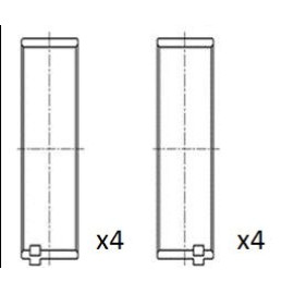 FAI AutoParts Pleuellager BB2053-STD
