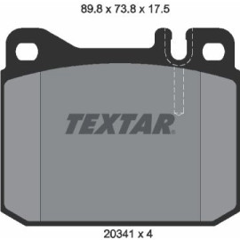 2034110 Textar Bremsbelagsatz 2034110