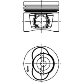 Kolben 40715600
