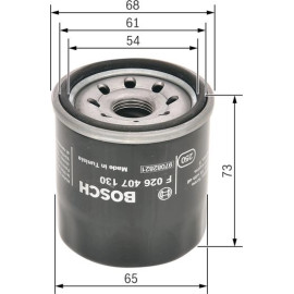 Bosch Ölfilter F 026 407 130 Bosch Ölfilter F 026 407 130