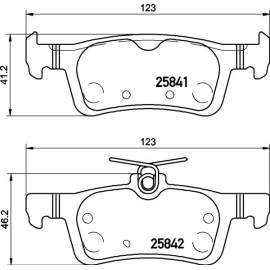 BREMBO Bremsklötze HA P 24 204