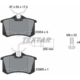Bremsbelagsatz Vw T. Sharan 00- Mit Sensoren 2355403