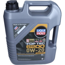 Liqui Moly Motoröl Top Tec 6200 0W-20 Longlife IV 5 Liter 20789