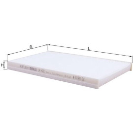 MAHLE Filter, Innenraumluft LA 422