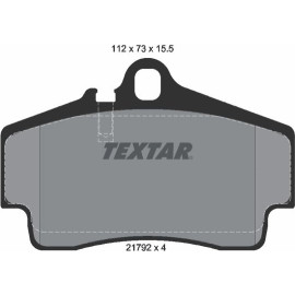 Bremsbelagsatz Porsche T. 911 (996) Carrera 97-/Cayman 04 2179203