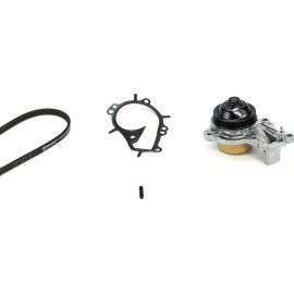 CONTINENTAL CTAM Wasserpumpe + Keilrippenriemensatz 3PK576 ELAST WP1