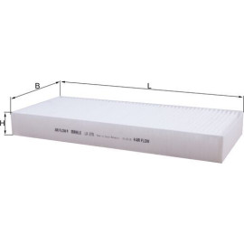 MAHLE Filter, Innenraumluft LA 279