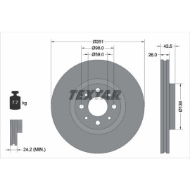 Bremsscheibe 92344703