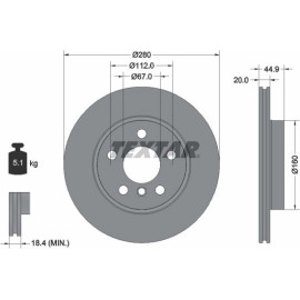 Bremsscheibe 92305303