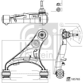 LENKER, RADAUFHÄNGUNG FE185765 LENKER, RADAUFHÄNGUNG FE185765