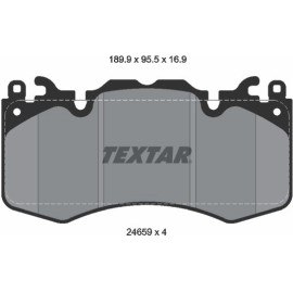 Bremsbelagsatz Landrover P. Range Rover 11 2465901