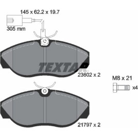Bremsbelagsatz Fiat P.Ducato 00 2360201