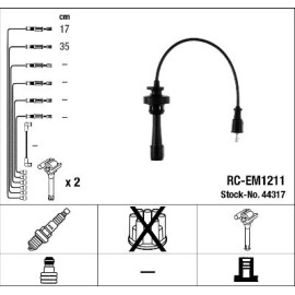 RC-EM1211 NGK - Zündkabelsatz 44317