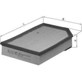 MAHLE Luftfilter LX 868 MAHLE Luftfilter LX 868