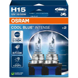 Osram | H15 12V 15/55W PGJ23t-1 Cool Blue Intense NextGen. 3700K +100% Duo 2st | 64176CBN-2HB Osram | H15 12V 15/55W PGJ23t-1 Cool Blue Intense NextGen. 3700K +100% Duo 2st | 64176CBN-2HB