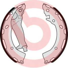 Bremsbackensatz HA S 30 525