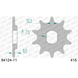 AFAM Ritzel 11 Zähne 94124-11