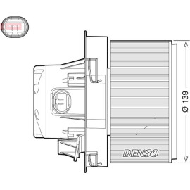 DENSO Innenraumgebläse DEA21012