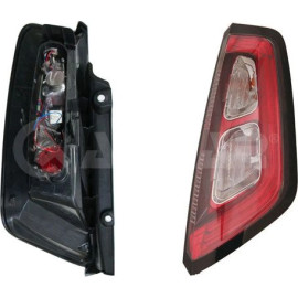 2246349 Alkar Heckleuchte 2246349 - rechts ohne Lampenträger RO/WE/Schw LED 2246349 Alkar Heckleuchte 2246349 - rechts ohne Lampenträger RO/WE/Schw LED