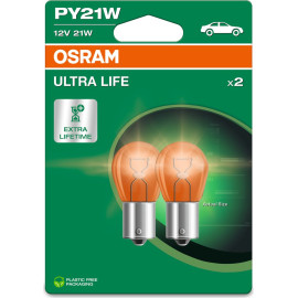 PY21W 12V 21W BAU15s Gelb ULTRA LIFE | 2 Stück PY21W 12V 21W BAU15s Gelb ULTRA LIFE | 2 Stück