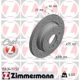 11 482 050 Sport Bremsscheibe HA Sport 150.3437.52 11 482 050 Sport Bremsscheibe HA Sport 150.3437.52