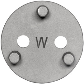SW-Stahl Bremskolbenadapter Nr. W, 3 Zapfen 01467L-W