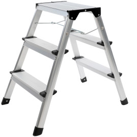 SW-Stahl Stufenleiter Alu, 3-stufig 20922L