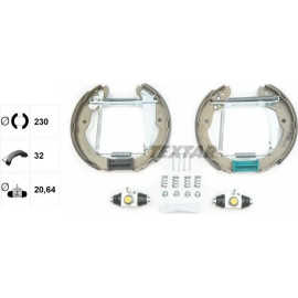 Satz Bremsbacken Skoda Octavia 84052402