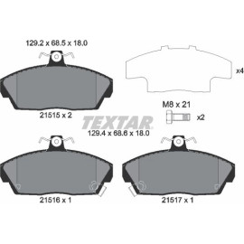 Bremsbelagsatz Honda P. Civic 94-/01-/Rover 200/400/25/45 2151503