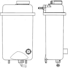 Ausgleichsbehälter, Kühlmittel CRT 52 000S