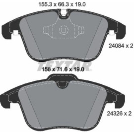 Bremsbelagsatz Jaguar P. S-Type 06-07/Xk/Xf 08 2408401