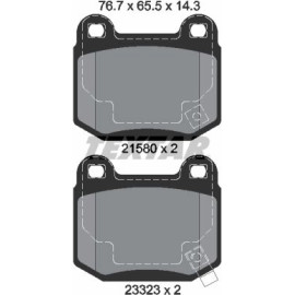 Bremsbelagsatz Nissan T. 350Z/Impreza 00- Wrx/Forester 13 2158001