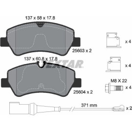 Bremsbelagsatz Ford T. Transit 2.0-3.2 Tdci 13 2560303