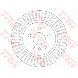 10 482 033 Bremsscheibe HA DF6371