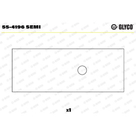 GLYCO Lagerbuchse, Pleuel 55-4196 SEMI