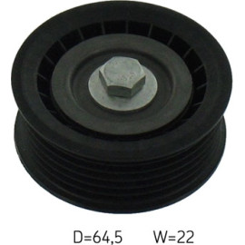 Multi-V-Umlenkrolle VKM 32235